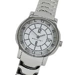 White Stainless Steel Bvlgari Watch