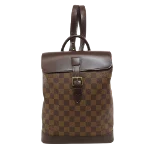 Brown Canvas Louis Vuitton Soho Backpack