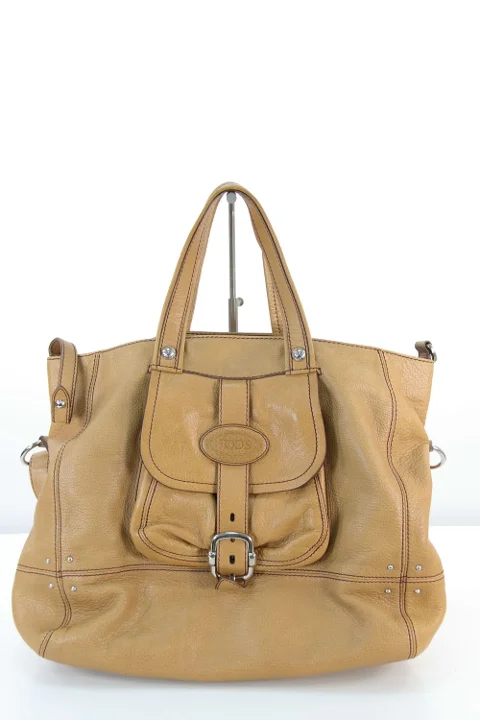 Brown Leather Tod's Handbag