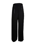 Black Fabric Sandro Pants