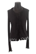 Black Viscose Kenzo Cardigan