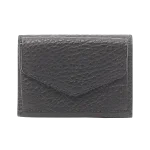 Black Leather Maison Margiela Wallet