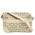 Beige Canvas Givenchy Crossbody Bag