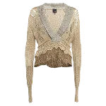 Beige Knit Just Cavalli Sweater