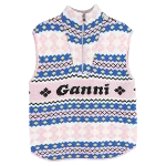 Blue Wool Ganni Vest