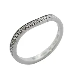 Silver Platinum Cartier Ring