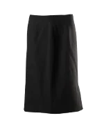 Black Fabric Max Mara Skirt