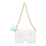 White Leather Off White Shoulder Bag