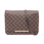 Brown Canvas Louis Vuitton Hoxton