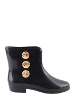 Black Plastic Vivienne Westwood Boots