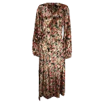 Multicolor Velvet Rotate Birger Christensen Dress