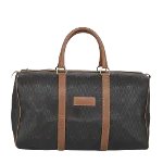 Brown Canvas Dior Travel Bag