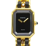 Black Metal Chanel Watch