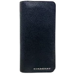 Black Leather Burberry Wallet