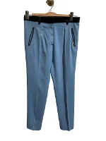 Blue Fabric Celine Pants