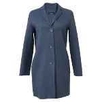 Blue Wool Max Mara Coat