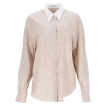 Beige Cotton Brunello Cuccinelli Shirt