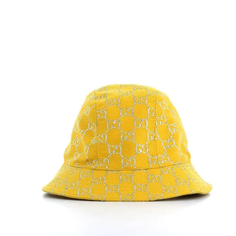 Yellow Wool Gucci Hat