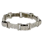 Silver Metal Salvatore Ferragamo Bracelet