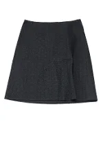 Black Cotton Theory Skirt