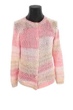 Pink Cotton Ba&sh Cardigan