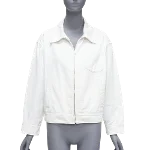 White Cotton Prada Jacket
