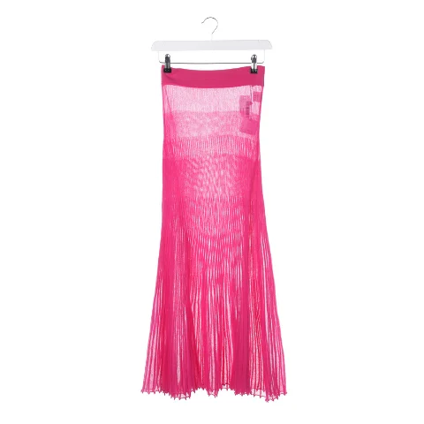 Pink Cotton Jacquemus Skirt
