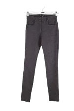 Grey Viscose Theory Pants