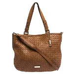 Brown Leather Cole Haan Tote