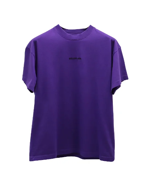 Purple Cotton Balenciaga Top