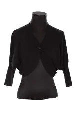 Black Cashmere Eric Bompard Cardigan