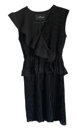 Black Wool Designers Remix Dress