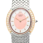 Pink Stainless Steel Seiko Watch