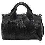 Black Leather Alexander Wang Handbag