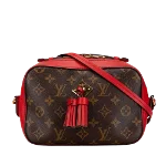 Brown Canvas Louis Vuitton Saintonge