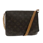 Brown Canvas Louis Vuitton Musette Tango