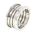 Silver Silver Bvlgari Ring