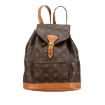 Brown Canvas Louis Vuitton Montsouris