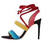 Multicolor Suede Alexandre Birman Sandals