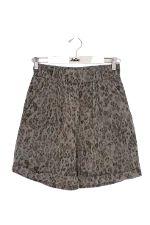 Grey Cotton IRO Shorts