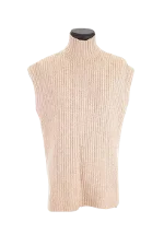 Beige Wool Ganni Sweater