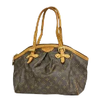 Brown Canvas Louis Vuitton Lockit