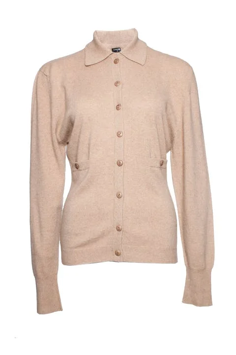 Brown Cashmere Chanel Cardigan