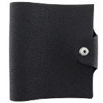 Black Leather Hermès Agenda Cover