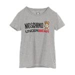 Grey Cotton Moschino Top