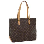 Brown Canvas Louis Vuitton Mezzo