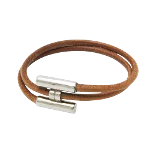 Brown Leather Hermès Bracelet