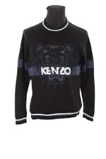 Black Cotton Kenzo Sweatshirt