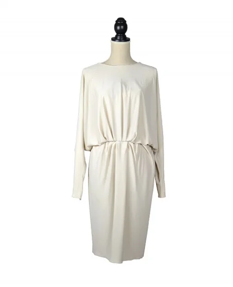 White Fabric Lanvin Dress