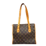 Brown Canvas Louis Vuitton Popincourt